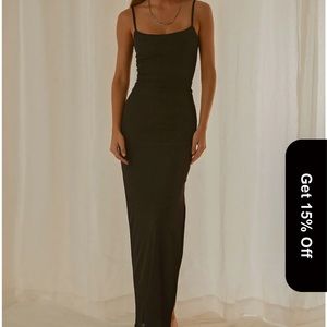 Maxi dress noir NWT